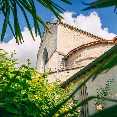 Hotel Le Prieure Sainte Croix Loudun Exterior foto